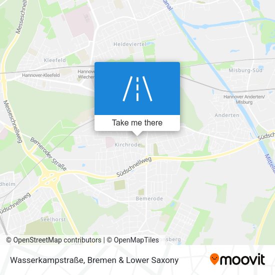 Wasserkampstraße map