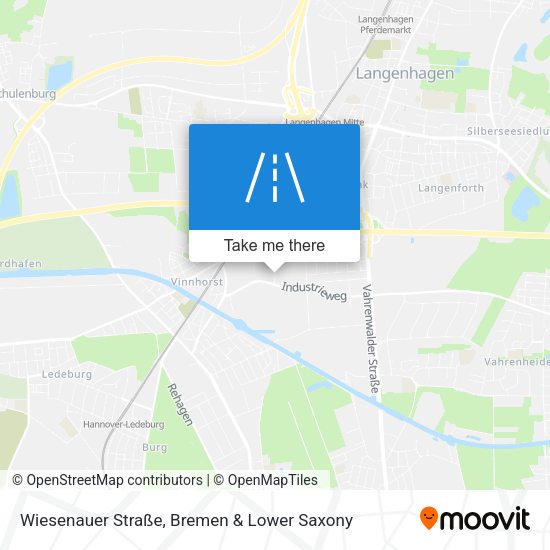 Wiesenauer Straße map