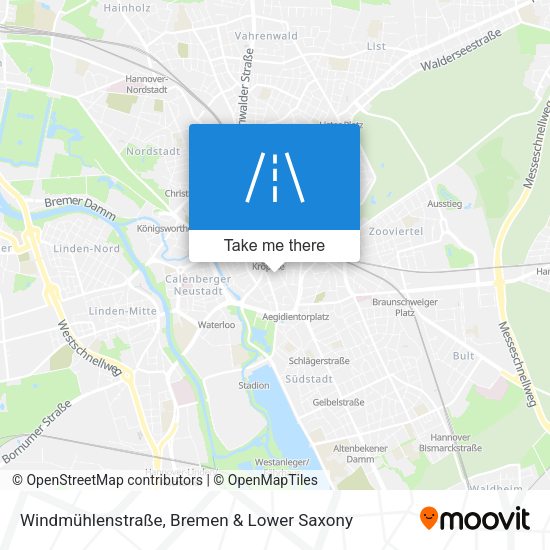 Windmühlenstraße map