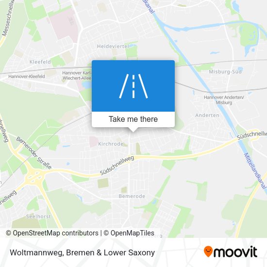 Woltmannweg map