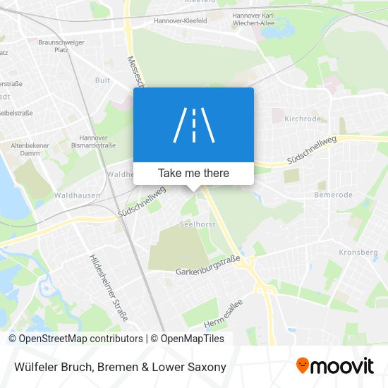 Wülfeler Bruch map