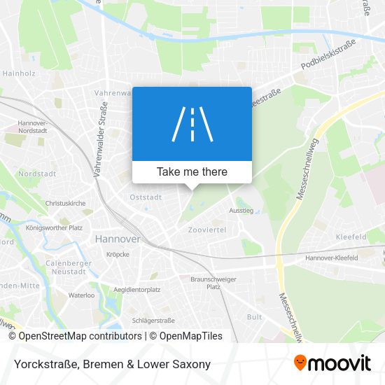 Yorckstraße map