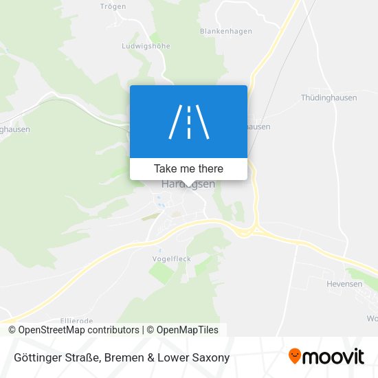 Göttinger Straße map