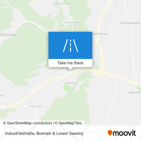 Industriestraße map