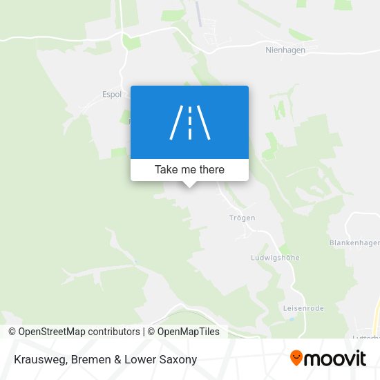 Krausweg map