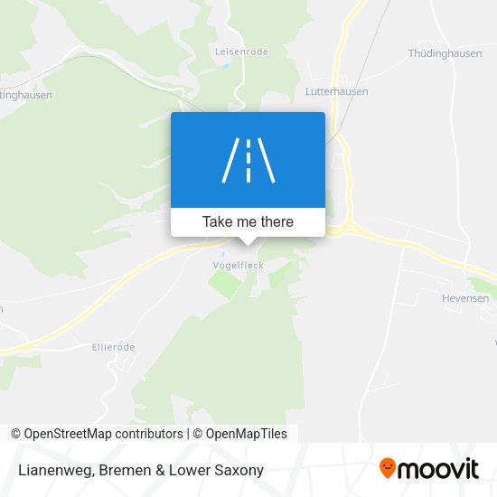 Lianenweg map