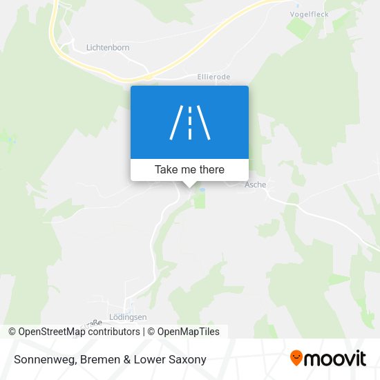 Sonnenweg map