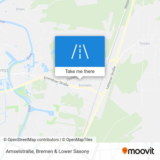 Amselstraße map