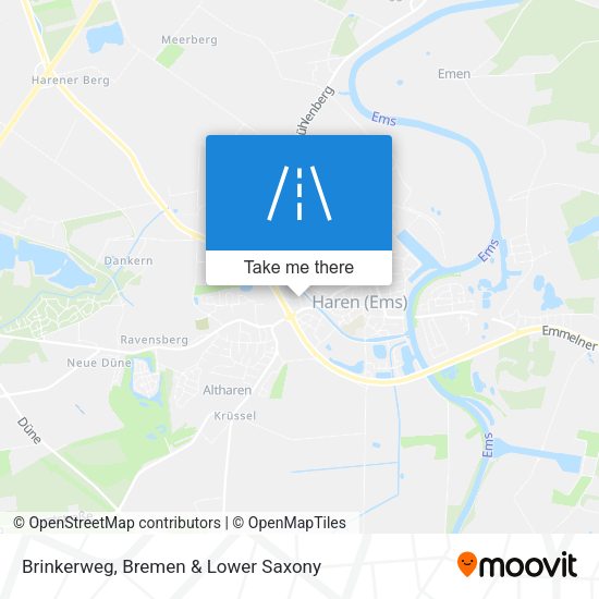 Brinkerweg map