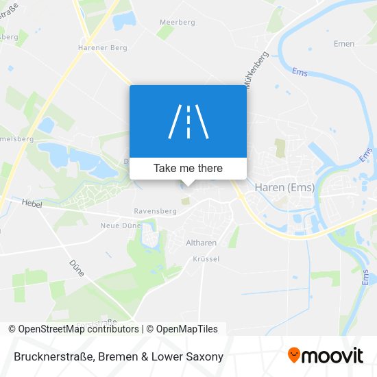Brucknerstraße map