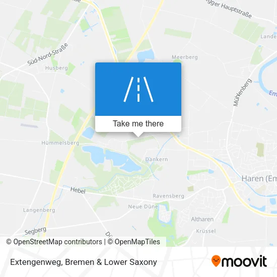 Карта Extengenweg