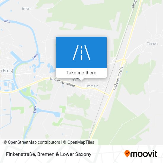 Finkenstraße map
