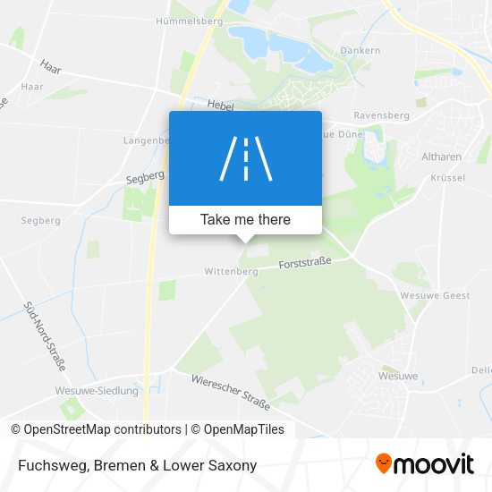 Fuchsweg map
