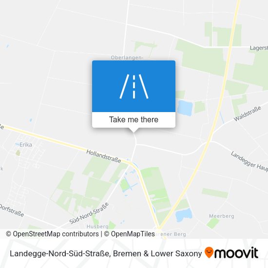 Landegge-Nord-Süd-Straße map