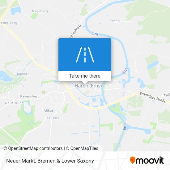 Neuer Markt map