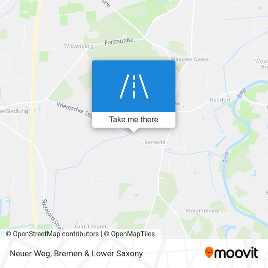 Neuer Weg map