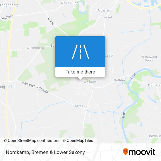 Nordkamp map