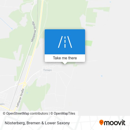 Nösterberg map