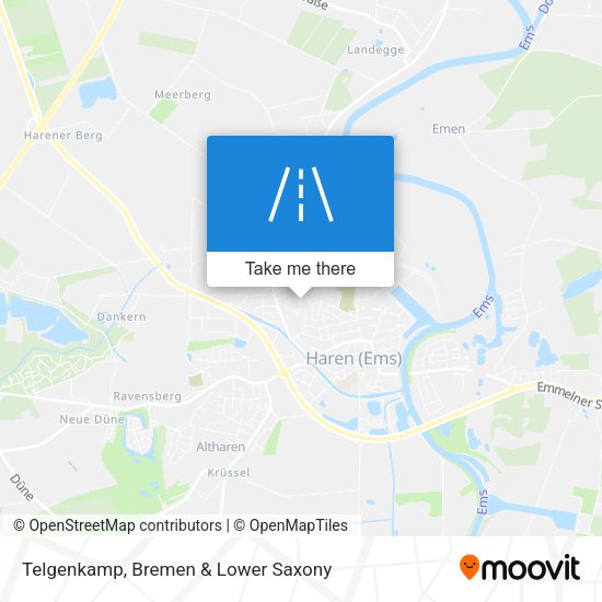 Telgenkamp map