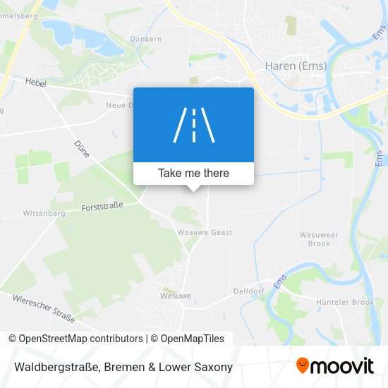 Waldbergstraße map