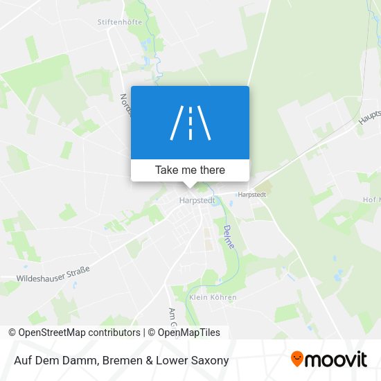 Auf Dem Damm map