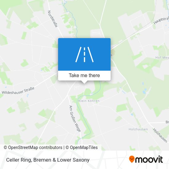 Celler Ring map