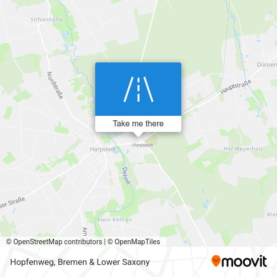 Hopfenweg map