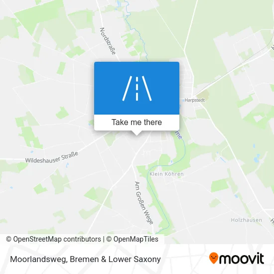 Карта Moorlandsweg