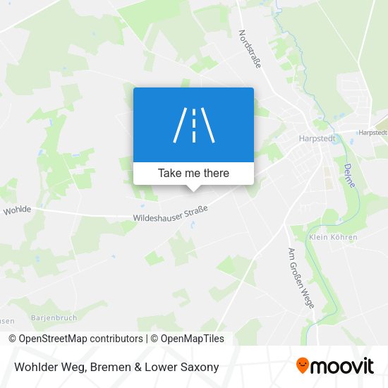 Wohlder Weg map