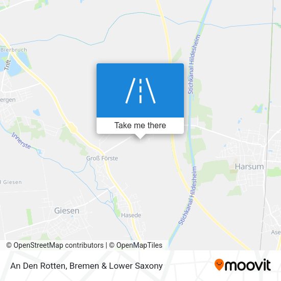 An Den Rotten map