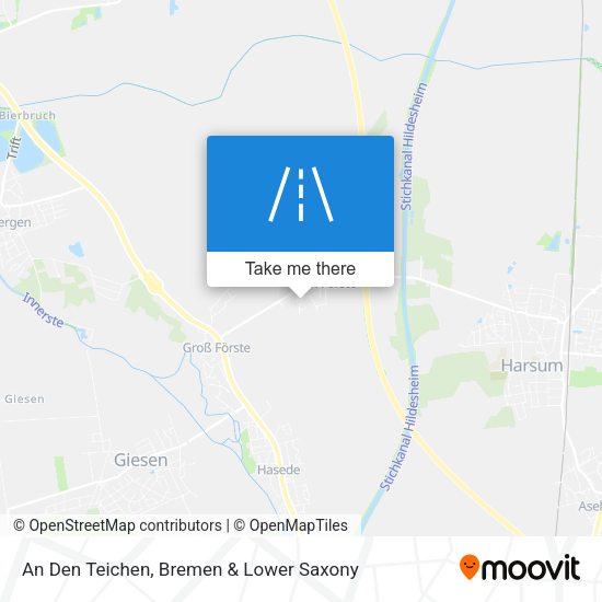 An Den Teichen map