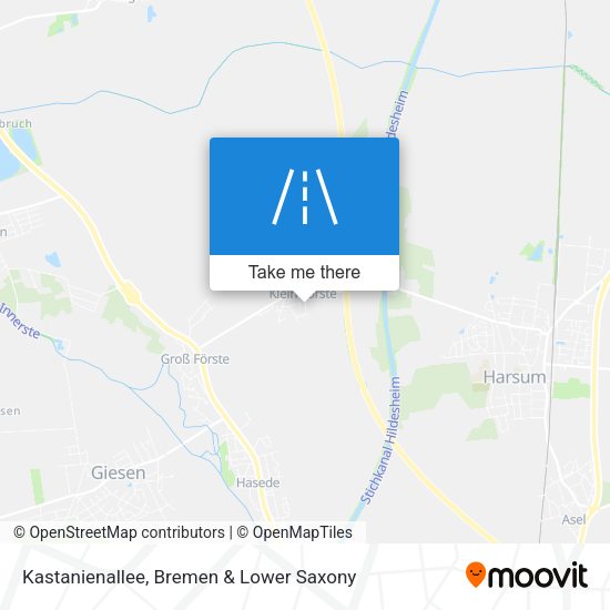 Kastanienallee map