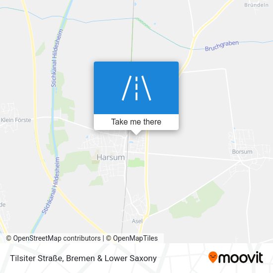 Tilsiter Straße map