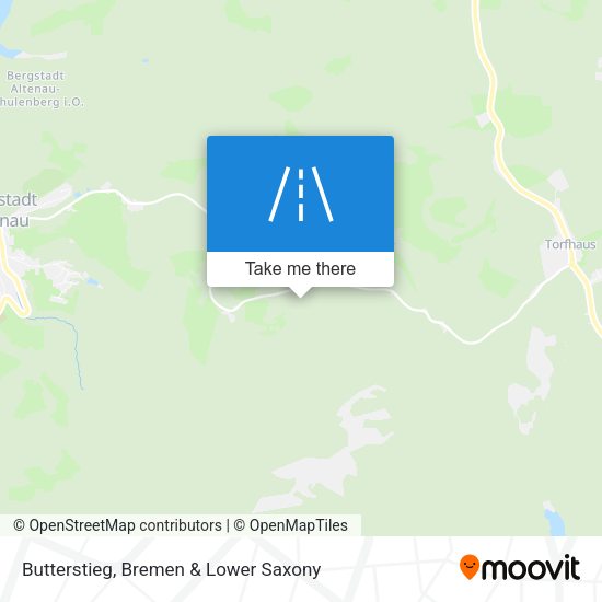 Butterstieg map