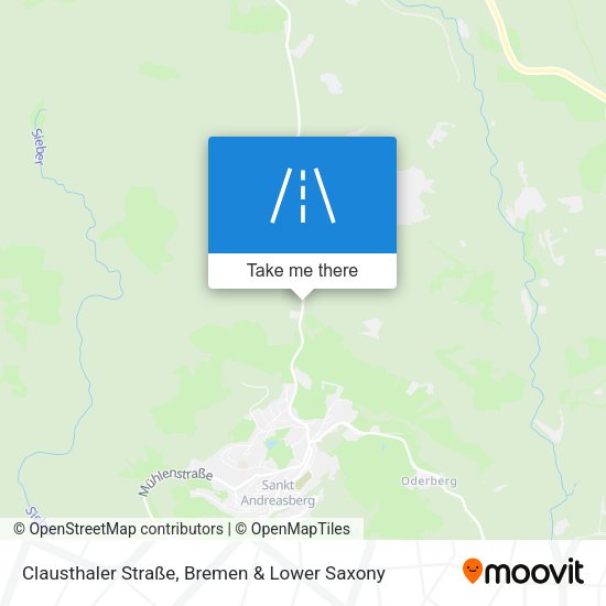 Clausthaler Straße map