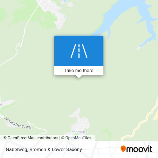 Gabelweg map