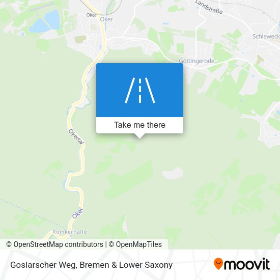 Goslarscher Weg map