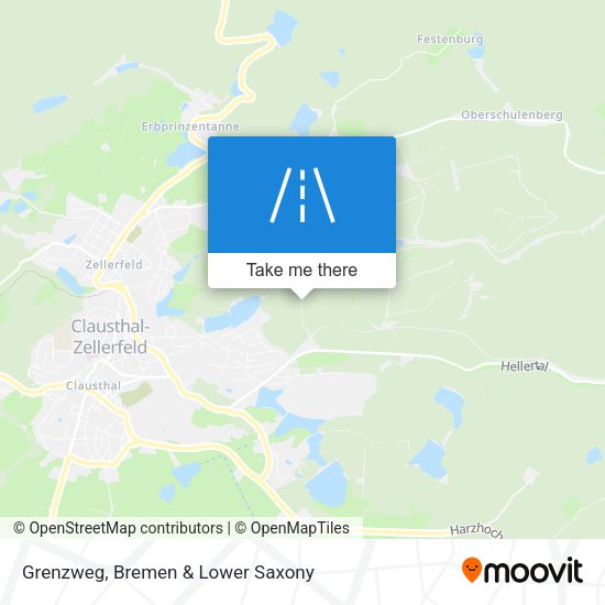 Grenzweg map