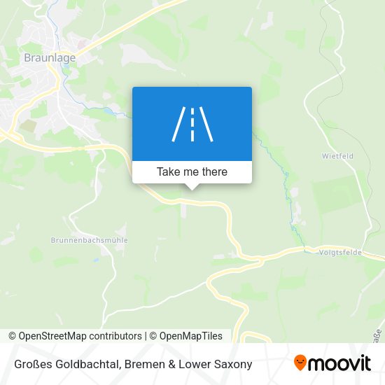 Großes Goldbachtal map