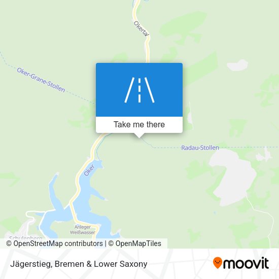 Jägerstieg map