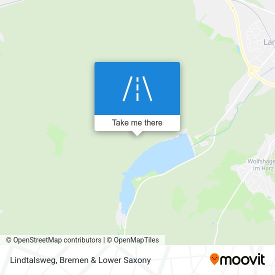 Lindtalsweg map