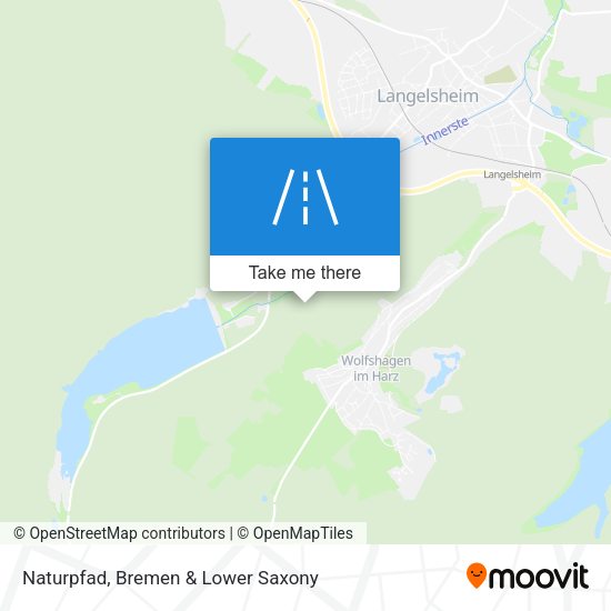 Naturpfad map