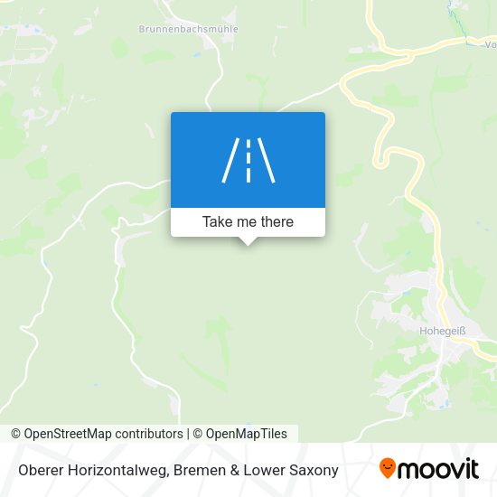 Oberer Horizontalweg map