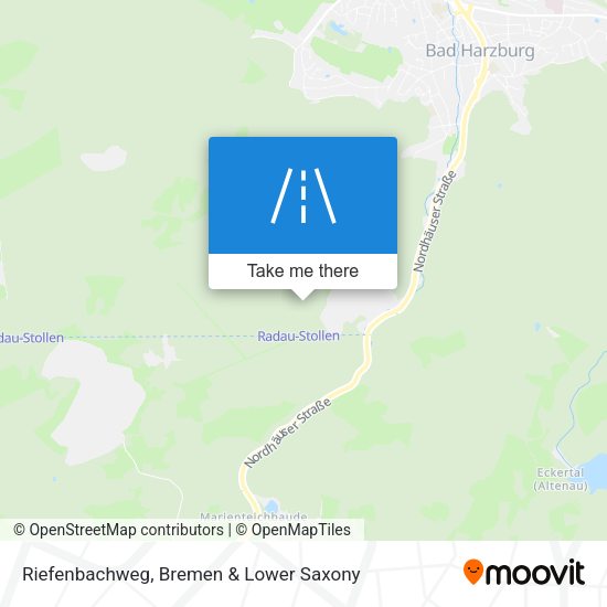 Riefenbachweg map