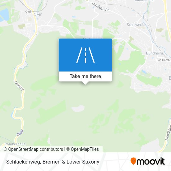 Schlackenweg map