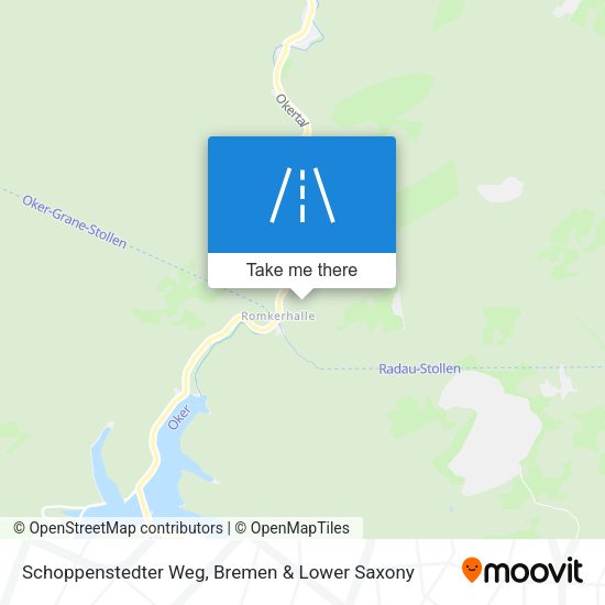 Schoppenstedter Weg map