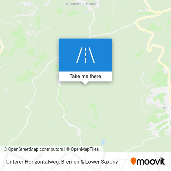 Unterer Horizontalweg map