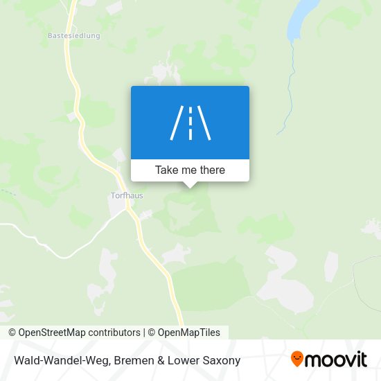 Wald-Wandel-Weg map