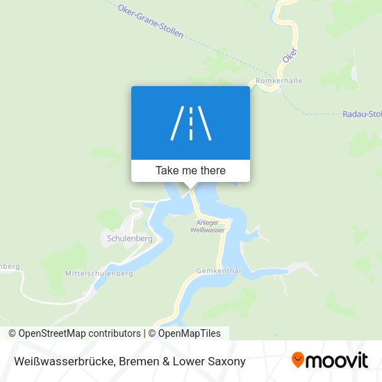 Weißwasserbrücke map