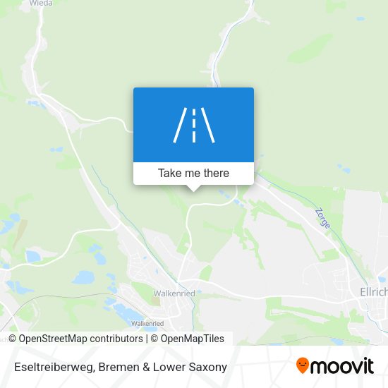 Eseltreiberweg map
